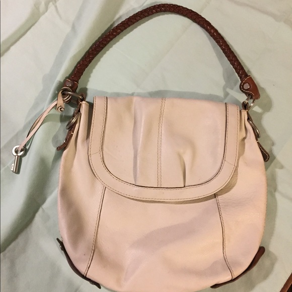 Fossil Handbags - Fossil white leather bag